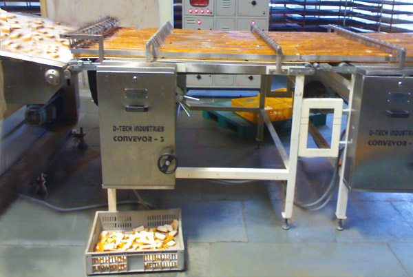Rusk Feeding Conveyor