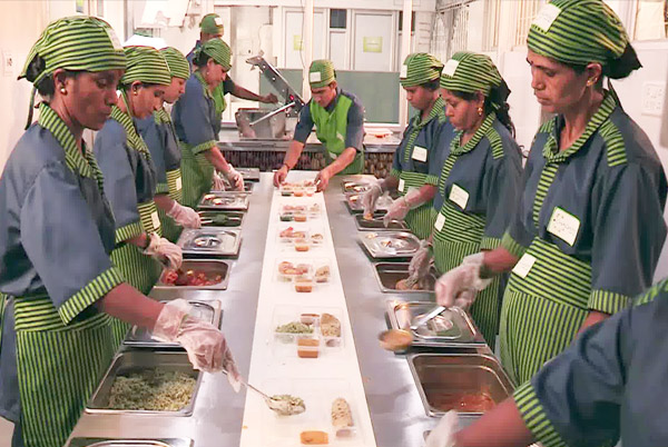 Food Packing Conveyor
